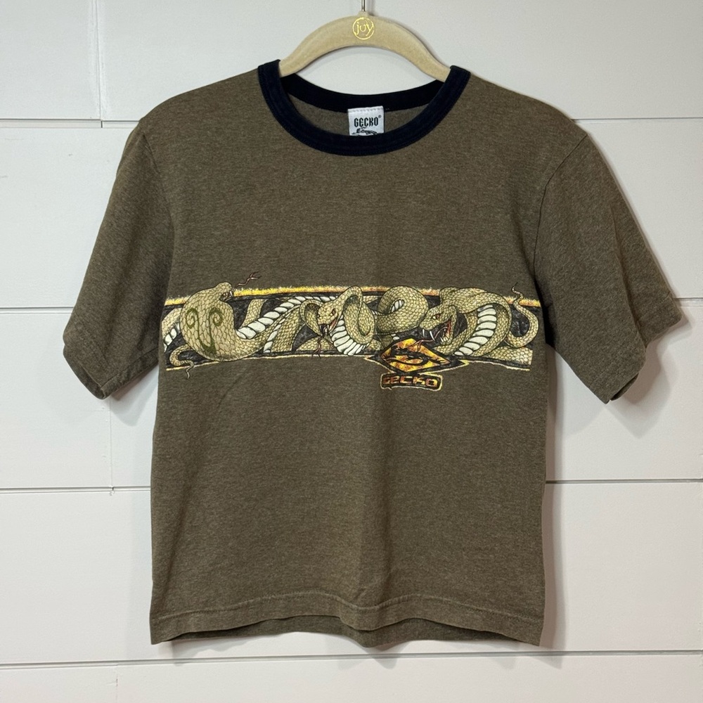 Vintage 1990’s 90s Gecko Hawaii Cobra Tee